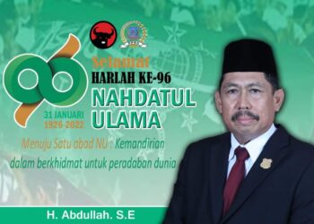 Milad NU Ke-96, Ketua DPRD Ucapkan Selamat dan Sukses
