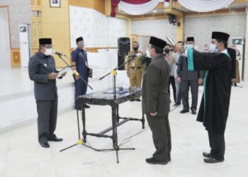 Bupati Tanjabbar Kembali Rombak Kabinet, 3 Pejabat Eselon II Dimutasi