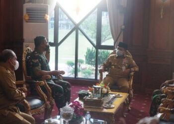 Gubernur Jambi : Silaturahmi Bersama Danrem Untuk Meningkatkan Sinergitas
