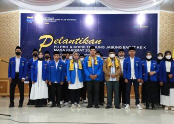 Pelantikan PC-PMII, Bupati Harap Dapat Berkolaborasi Bangun Daerah