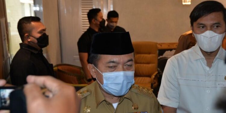 Al Haris Ikuti Raker Bersama Mendagri, Ketua KPK, Kepala LKPPI Secara Virtual