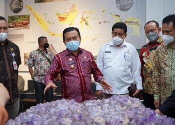 Kunker ke Bandung, Al Haris Ajak Generasi Muda Jadikan Museum Geologi Bandung Jadi Sarana Edukasi