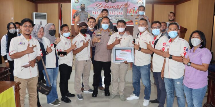 JOIN Bungo Rayakan HPN Bersama Polres Bungo