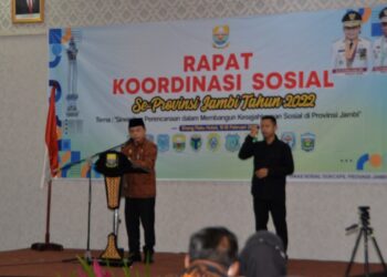 Gebernur Jambi Buka Rapat Koordinasi Sosial se-Provinsi Jambi Tahun 2022