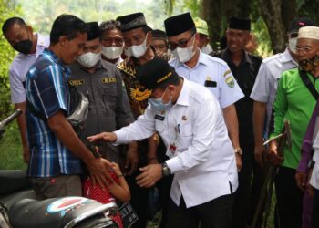 Apresiasi Giat Sedekah Payo, Al Haris : Ini Merupakan Kearifan Lokal dan Saya Apresiasi