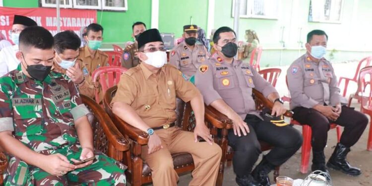 Kejar Target Vaksinasi Lansia dan Anak-anak, Bupati Tinjau Puskesmas II 