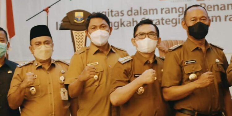 Rakor Forkopimda se-Provinsi Jambi, Wabup Bahas Kelangkaan Minyak Goreng