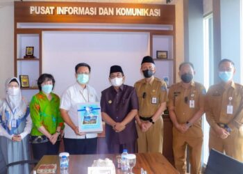 Serahkan LKPD TA 2021, Bupati Harap Dapat Nilai Yang Baik Dari BPK RI 
