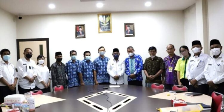 Terima Kunjungan LP3KD Gereja Katolik, Bupati Pinta FKUD Lebih Aktif Dalam Kegiatan Masyarakat 