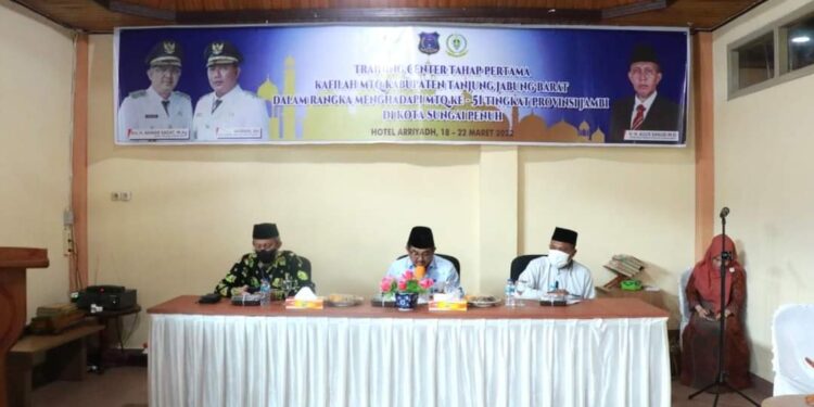 Anwar Sadat Buka TC Pertama Qori Qori’ah Kafilah MTQ Tanjabbar