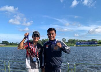 Harumkan Indonesia, Atlet Dayung Riau Raih Perunggu di Championship Thailand