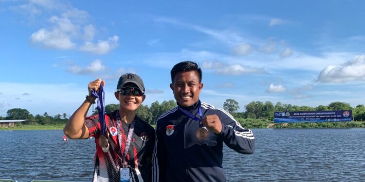 Harumkan Indonesia, Atlet Dayung Riau Raih Perunggu di Championship Thailand