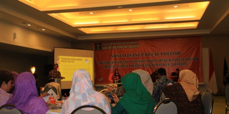 Kemenkumham: Dari 75 Parpol Berbadan Hukum, Hanya Separuh yang Aktif