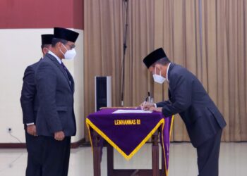 Mayjen TNI MS Fadhilah Resmi Jabat Wagub Lemhannas RI