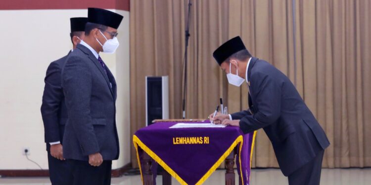 Mayjen TNI MS Fadhilah Resmi Jabat Wagub Lemhannas RI