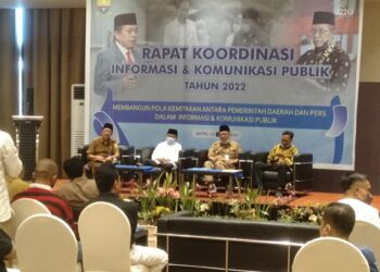 Rakor Informasi dan Komunikasi Publik, Al Haris Tekankan Seluruh Kepala OPD Dekat Dengan Media