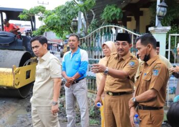 Bupati : Insyaallah  Jalan Hidayat Tahun Ini Akan Dibangun Rigit Beton