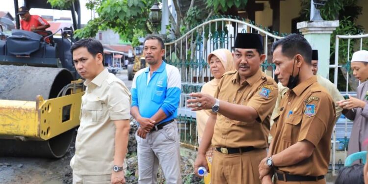 Bupati : Insyaallah  Jalan Hidayat Tahun Ini Akan Dibangun Rigit Beton