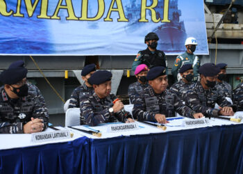 TNI AL Tegas Menindak Segala Bentuk Ilegal lewat Laut
