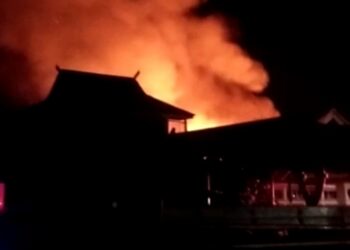 Kebakaran Hanguskan Rumah Warga Parit 4 Kualatungkal 