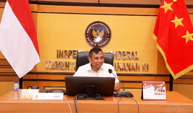 Itjen Mulai Evaluasi dan Monitoring Peningkatan Program P3DN Kemhan dan TNI