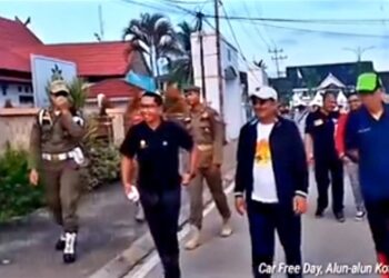 Launching Car Free Day, Bupati : Hari Ini Merupakan Hari Bersejarah Bagi Tanjabbar