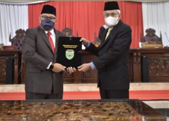 DPRD Provinsi Sumatera Selatan menyepakati 2 Rancangan Peraturan Daerah (Raperda). (Foto: hms).