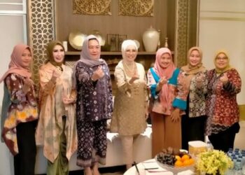 Ketua DPRD terima audensi Srikandi TP Sriwijaya di ruang VIP Rumah Dinas Ketua, Sabtu (18/6/22).