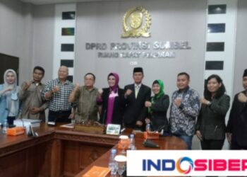 Ketua DPRD Sumsel Terima Audiensi Presidium Pemekaran Kabupaten Gelumbang