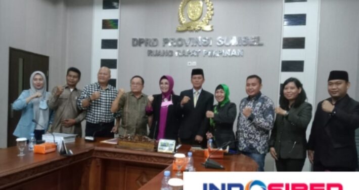 Ketua DPRD Sumsel Terima Audiensi Presidium Pemekaran Kabupaten Gelumbang