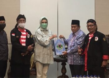 Ketua DPRD Sumsel RA Anita Noeringhati Terima Kunjungan Pengurus Paguyuban Jatim