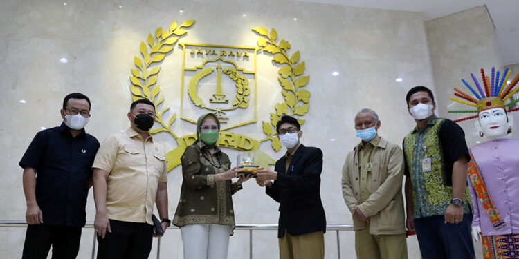Konsultasikan Mekanisme Sosperda, DPRD Sumsel Kunjungi DPRD DKI