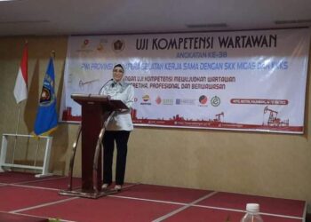 Ketua DPRD R.A Anita Buka UKW ke-38 PWI Sumsel