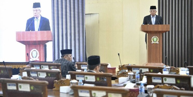 Rapat Paripurna ke – LI (51) Pembicaraan tingkat pertama lanjutan hari ini (Jum’at/17/6/22). (Photo: hms).