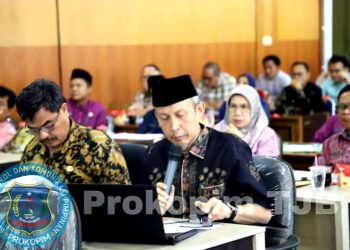 Wakili Bupati, Sekda Tanjabbar Hadiri Rakor Terkait Perekrutannya PPPK