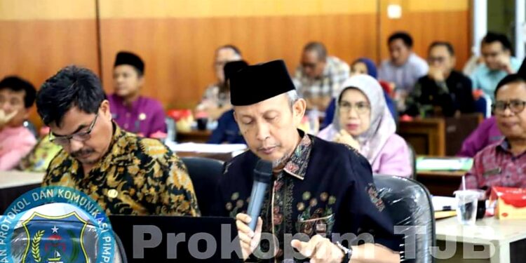 Wakili Bupati, Sekda Tanjabbar Hadiri Rakor Terkait Perekrutannya PPPK