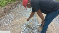 Ketinggian Badan Jalan yang hanya 4 sampai 5 cm