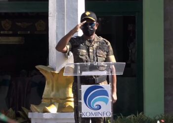 Menkominfo Ajak Jajaran Kominfo Tumbuhkan Jiwa Patriotik dan Semangat Bela Negara