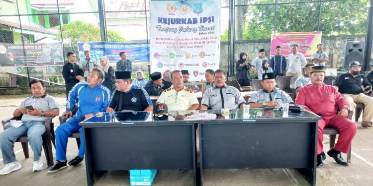 Buka Kejurkab IPSI Tanjabbar Tahun 2022, Arpin Harap Peserta Junjung Sportivitas