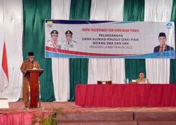 Sekda Jambi Sudirman Harap Program DAK Pendidikan Berjalan Lancar