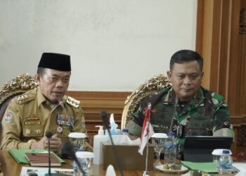 Jelang Kunjungan Kasad, Gubernur Jambi Rapat Koordinasi Bersama Danrem 042/Gapu