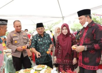 Anwar Sadat Buka Secara Langsung Lomba Masak Nasi Goreng Antar OPD Tanjabbar