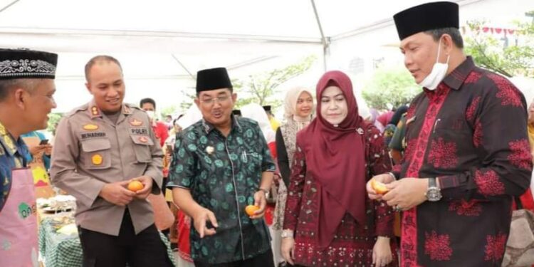 Anwar Sadat Buka Secara Langsung Lomba Masak Nasi Goreng Antar OPD Tanjabbar