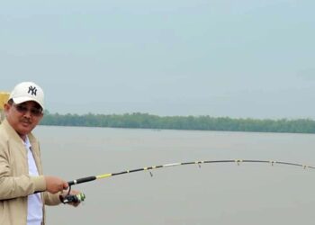 Jaga Silaturahmi Antar OPD, Anwar Sadat Gelar Mancing Bareng