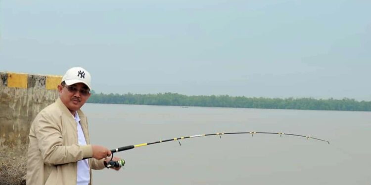 Jaga Silaturahmi Antar OPD, Anwar Sadat Gelar Mancing Bareng