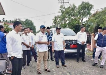 Tinjau Jembatan Jalan Pembengis dan Sialang, Bupati Akan Perbaikan Infrastruktur Yang Rusak