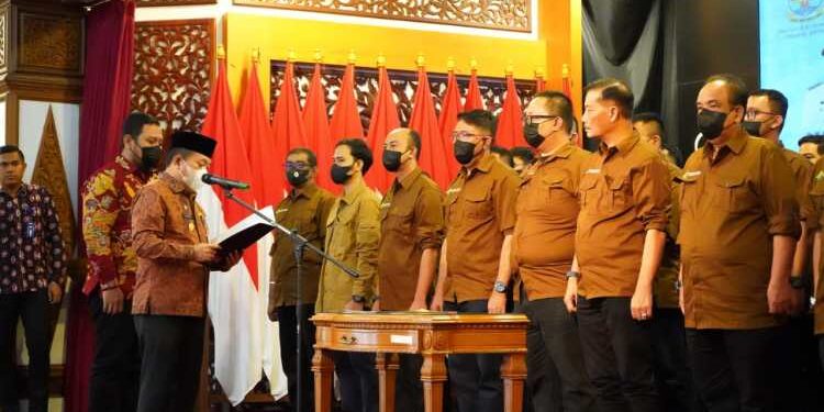 Lantik Pengurus TJSLBU, Al Haris: Perusahaan Harus Punya Dampak Positif Bagi Masyarakat Jambi