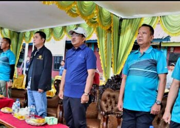 Hadiri Pelantikan Ketua Umum dan Pengurus Pelti Tanjabbar, Bupati Apresiasi Penggiat Olahraga 