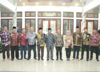 Anwar Sadat Sambut Tim Penilai Dirjen Bina Pemdes