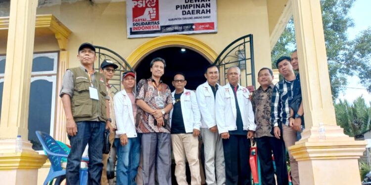 Dalam Rangka Verfak, Tim KPU dan Bawaslu Sambangi DPD PSI Tanjabbar
